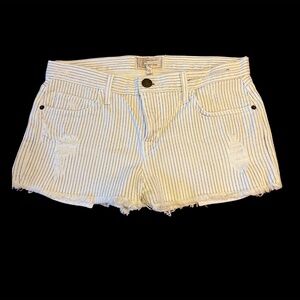 Current/Elliott - The Boyfriend Short - Pinstripe